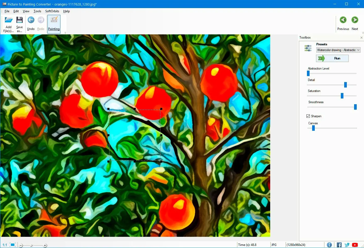 Picture to Painting Converter স্ক্রিনশট.